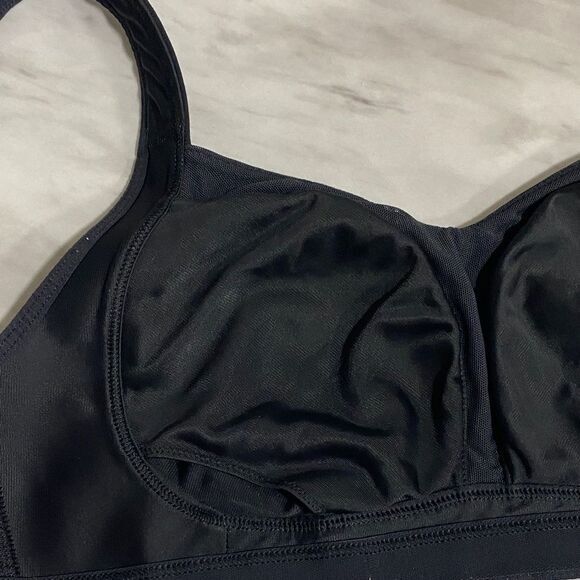 Lululemon Ta Ta Tamer III Black Luxtreme Adjustable Sports Bra | Fits 30–32 Band - Picture 9 of 12